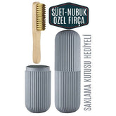 Süet Ayakkabı Fırçası Özel Kutu Hediyeli Set